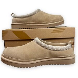 Koolaburra Ugg Burree Slippers Mens Size 9 Sand Slip On Camel Cloud Comfort